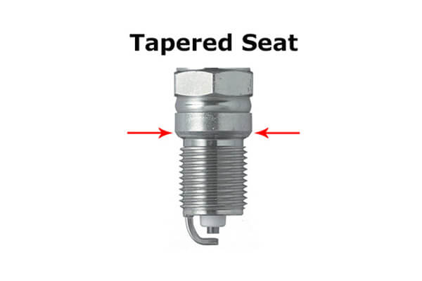 Tapered Type Spark Plug
