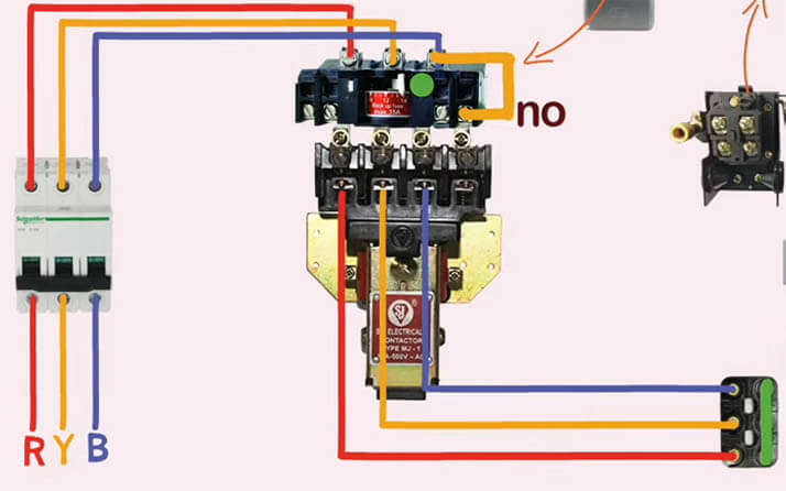 Connect-air-compressor-wire