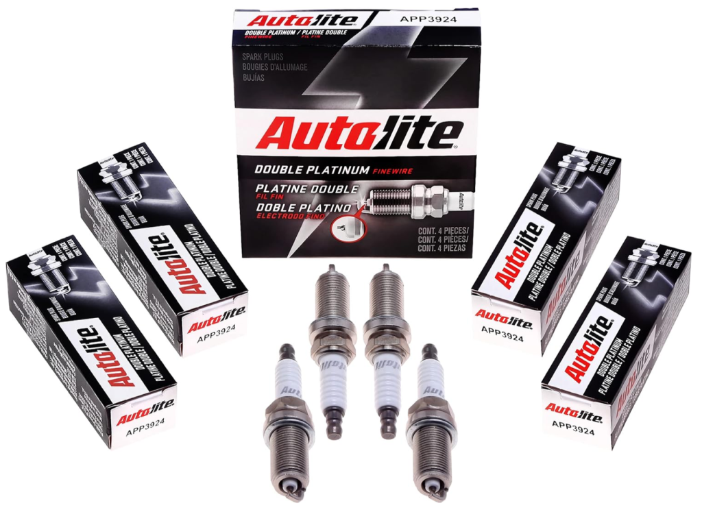 Autolite APP3924 Double Platinum Automotive Replacement Spark Plugs